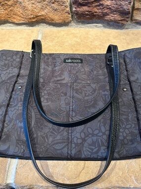 Sakroots Metro Black Spirit Desert Pattern Waterproof Tote, NWOT